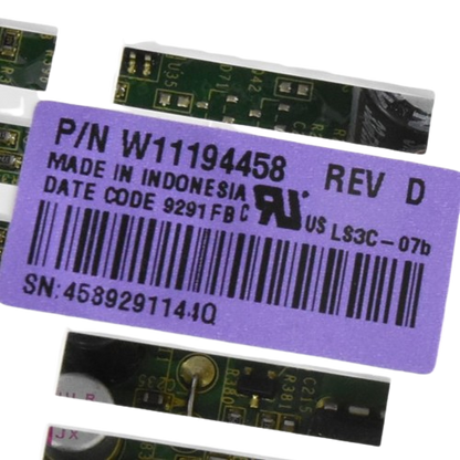 Genuine OEM Whirlpool Control Board W11194458🔥 2 Year Warranty 🔥 Fast Shipping 🔥