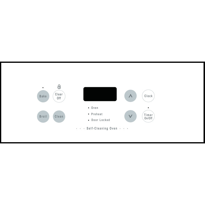 ⭐NEW! Stove Overlay Display Face Works With 316222905 Oven Control ⭐ Fast Shipping!