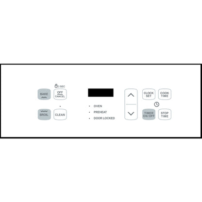 ⭐NEW! Stove Overlay Display Face Works With 316207522 Oven Control ⭐ Fast Shipping!