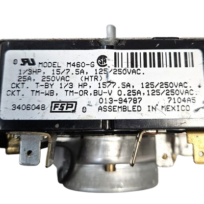 Genuine OEM Whirlpool Control Part 3406048 ⚡️2 Year Warranty⚡️Fast Shipping