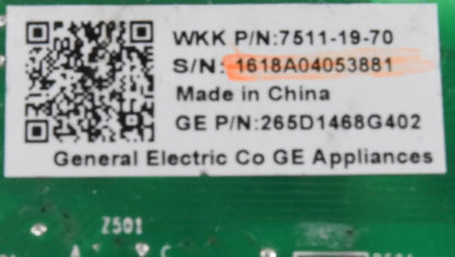 Genuine OEM GE Control Part 265D1468G402 ⚡️2 Year Warranty⚡️Fast Shipping⚡️