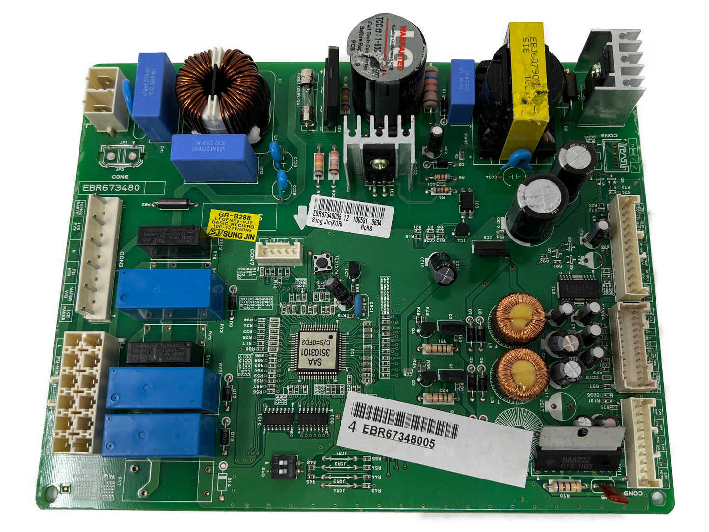 EBR67348005 LG Refrigerator Control Board ⚡️2 Year Warranty⚡️Fast Shipping⚡️