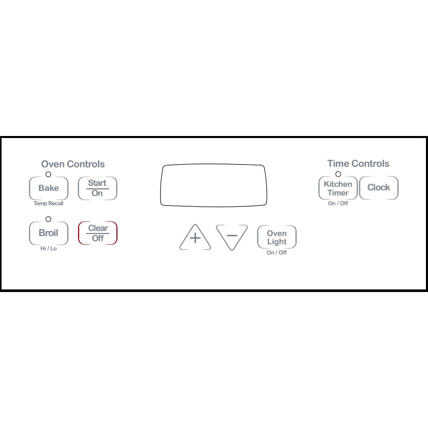 ⭐NEW! Stove Overlay Display Face Works With 164D8450G017 WB27T11275 Oven Control ⭐ Fast Shipping!