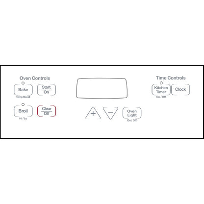 ⭐NEW! Stove Overlay Display Face Works With 164D8450G017 WB27T11275 Oven Control ⭐ Fast Shipping!