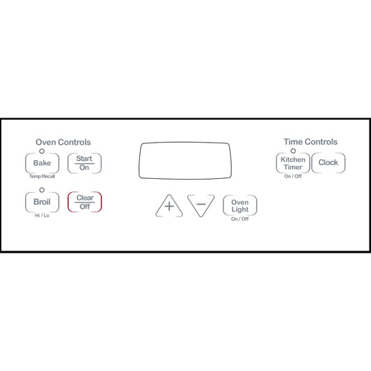 ⭐NEW! Stove Overlay Display Face Works With 164D8450G017 WB27T11275 Oven Control ⭐ Fast Shipping!