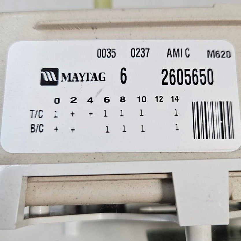 Genuine OEM Maytag Timer 62605650 🔥 2 Year Warranty 🔥 Fast/Free Shipping 🔥