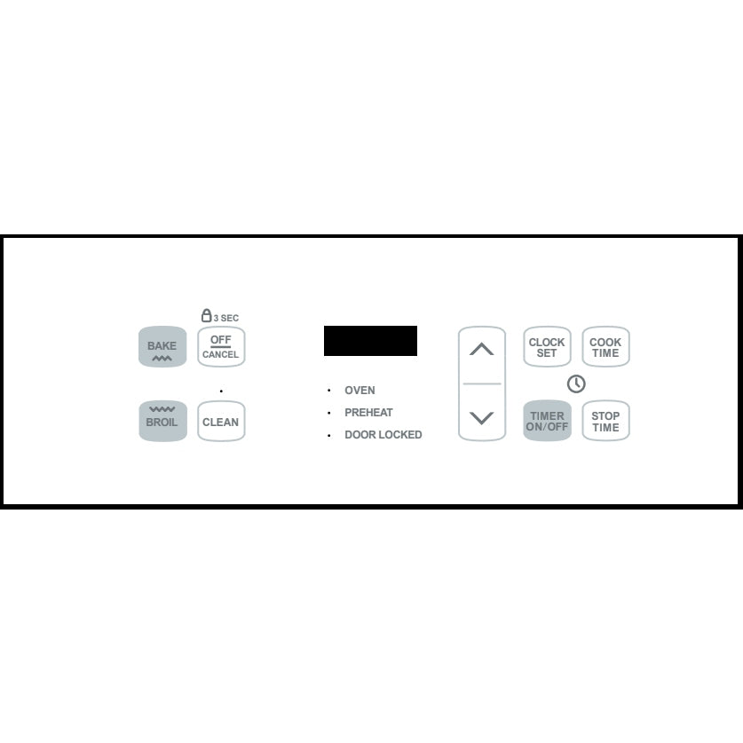 ⭐NEW! Stove Overlay Display Face Works With 316222900 Oven Control ⭐ Fast Shipping!