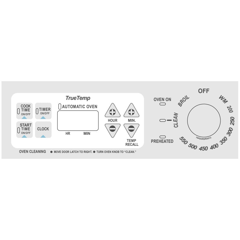 ⭐NEW! Stove Overlay Display Face Works With gray 191D2818P001 WB27T10229 Oven Control ⭐ Fast Shipping!