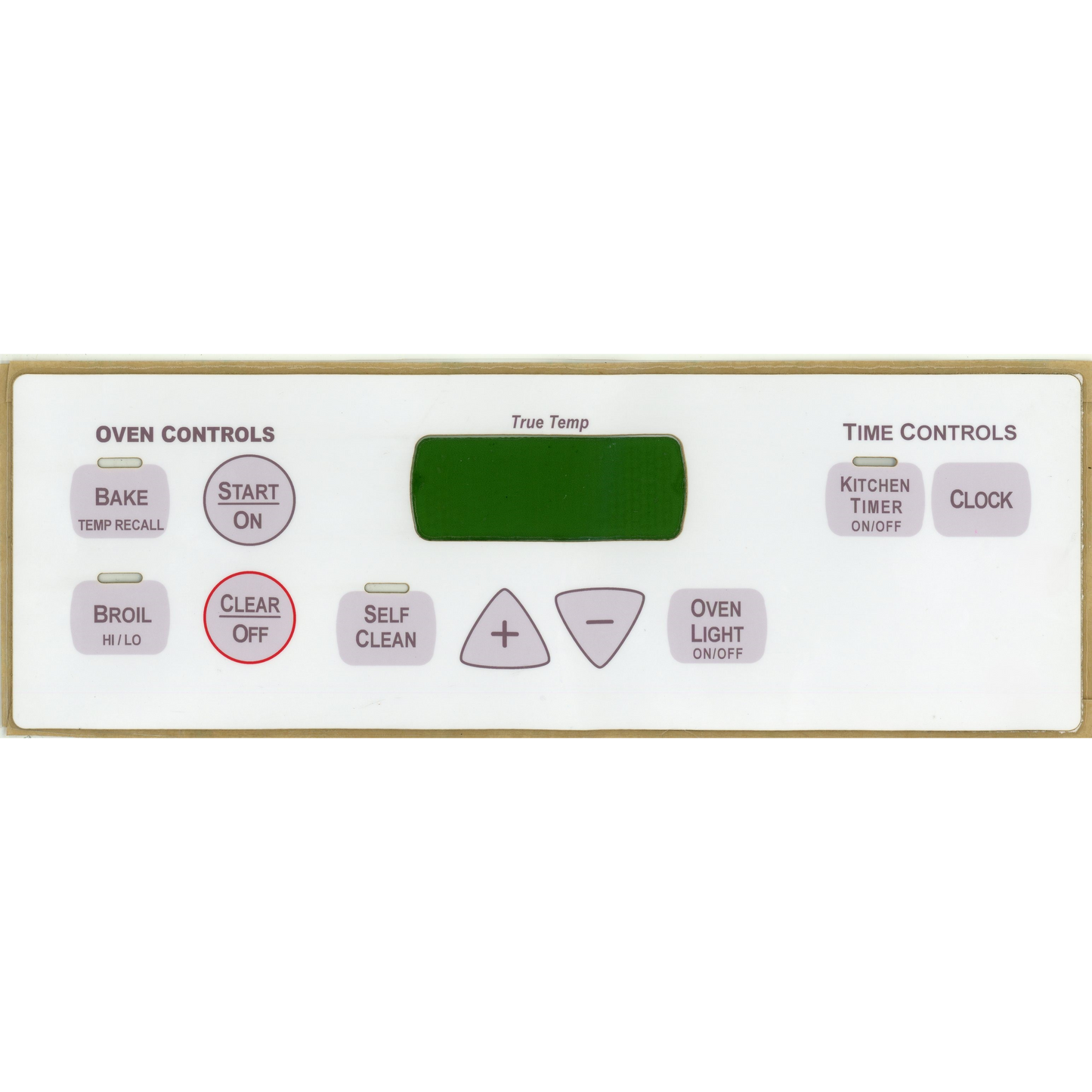 NEW! Stove Overlay Display Face Works With WB27K10098 183D8193P003 Oven Control ⚡️2 Year Warranty⚡️Fast Shipping⚡️