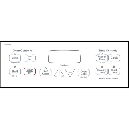 ⭐NEW! Stove Overlay Display Face Works With 191D3776P007 WB27T10816 Oven Control ⭐ Fast Shipping!