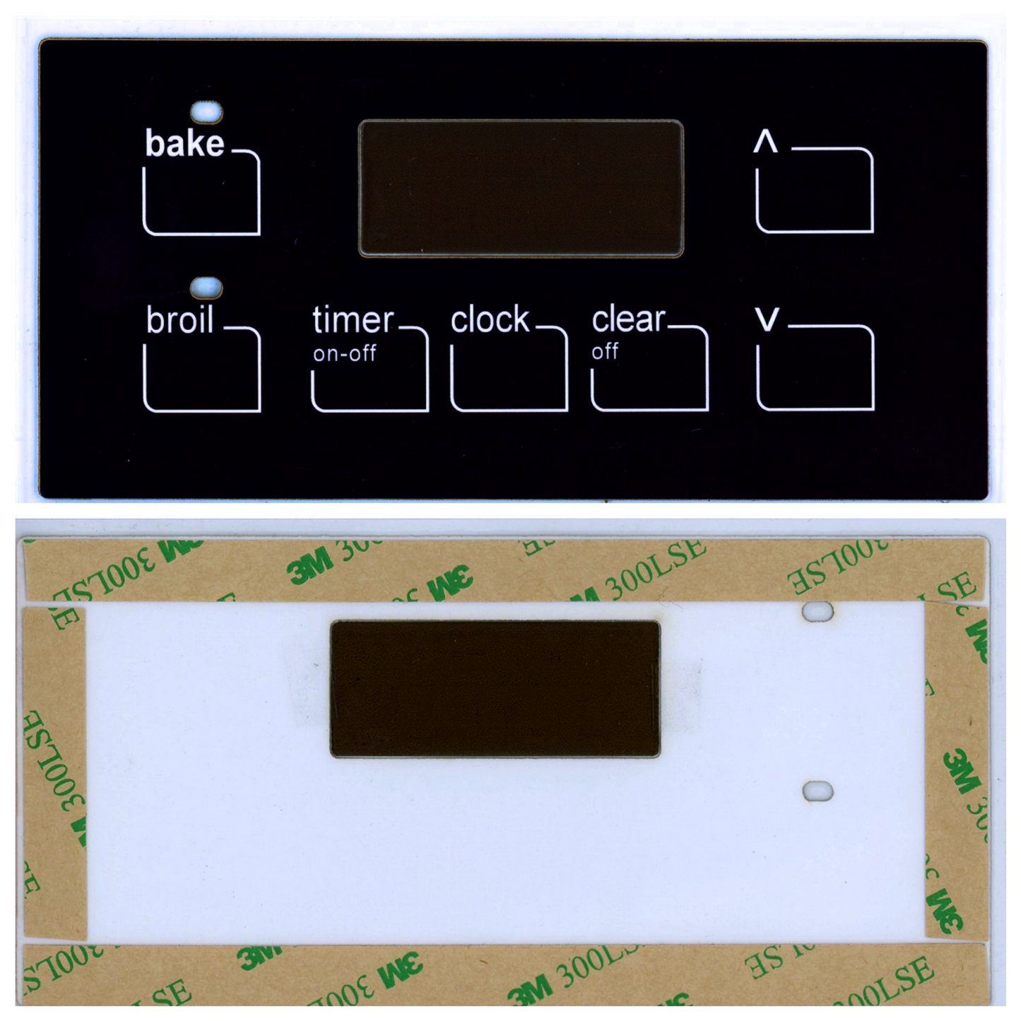 NEW! Stove Overlay Display Face Works With 316220725 316222800 2 Oven Control ⚡️2 Year Warranty⚡️Fast Shipping⚡️