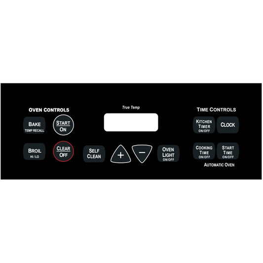 ?NEW! Stove Overlay Display Face Works With WB27X22940 164D8450G144 Oven Control ? Fast Shipping!