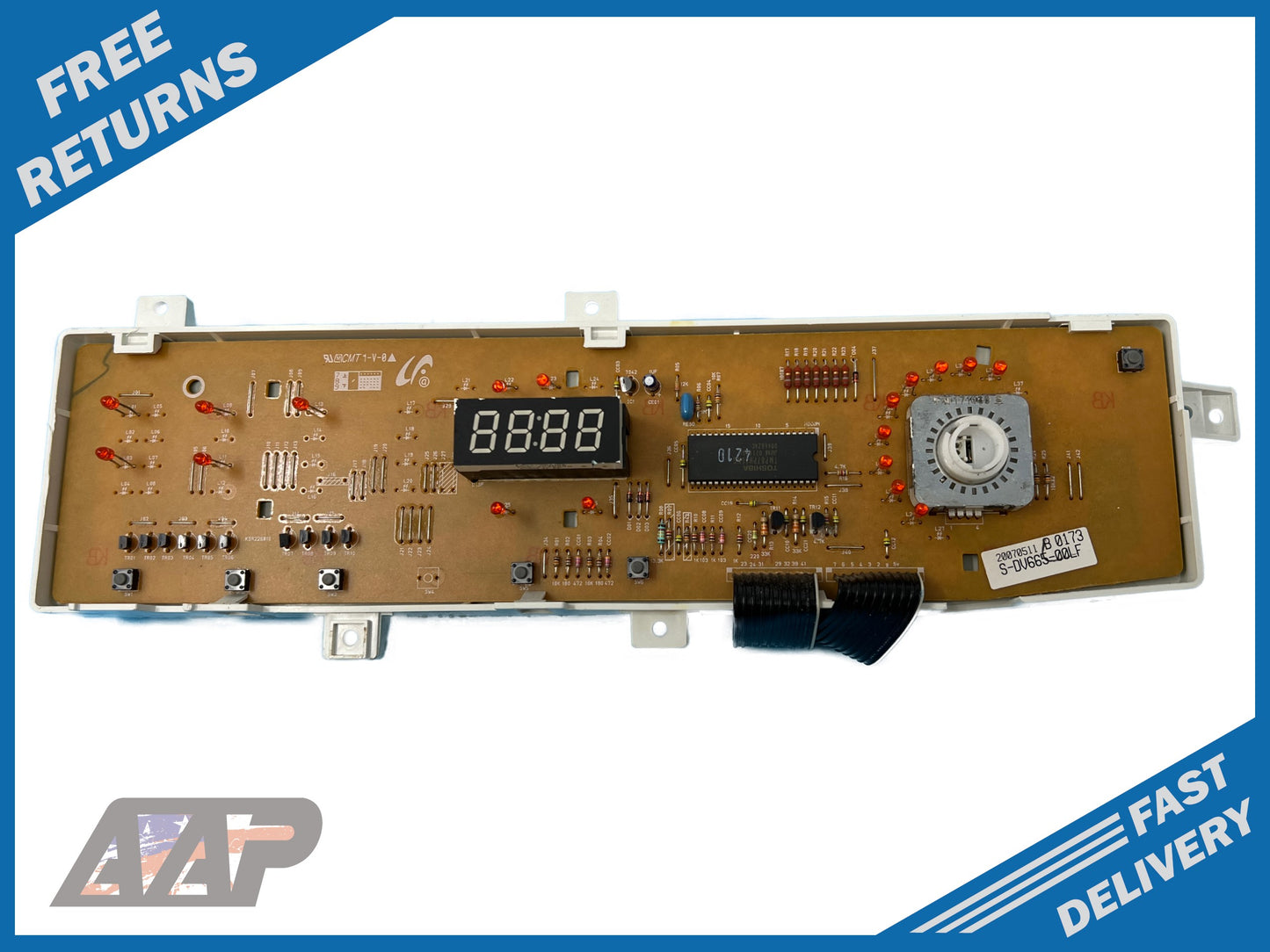 MFS-DV665-00 Samsung Washer Control Board *1 Year Guaranty* FAST SHIP