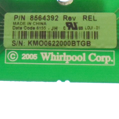 Genuine OEM Whirlpool Control Board 8564392R🔥 2 Year Warranty 🔥 Fast Shipping 🔥