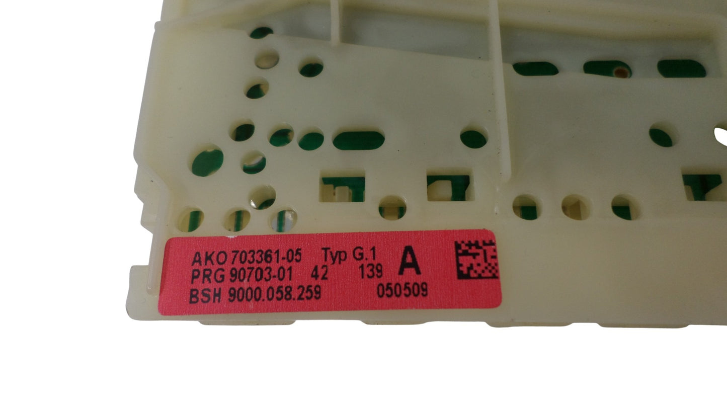 9000 058 259 9000058259 Bosch Dishwasher Control Board⚡️2 Year Warranty⚡️Fast Shipping⚡️