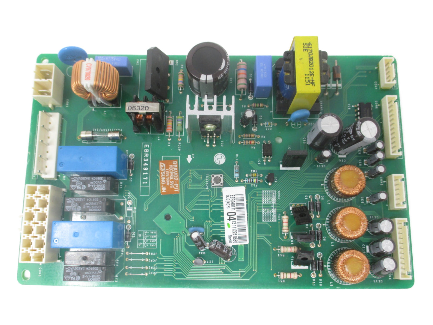 EBR34917104 LG Refrigerator Control Board *1 Year Guaranty* SAME DAY SHIP