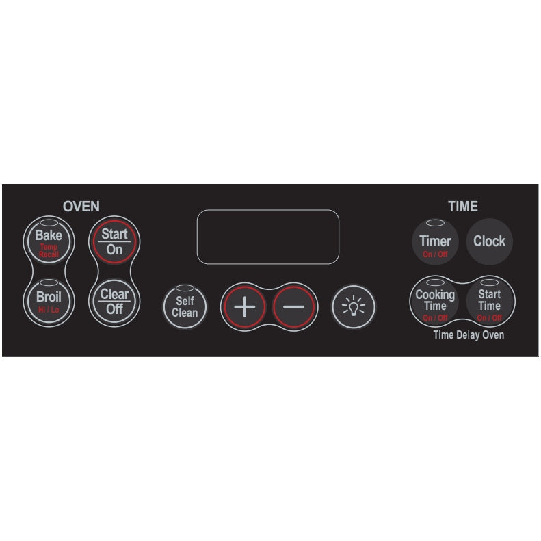 ⭐NEW! Stove Overlay Display Face Works With WB27K10097 183D8193P002 Oven Control ⭐ Fast Shipping!