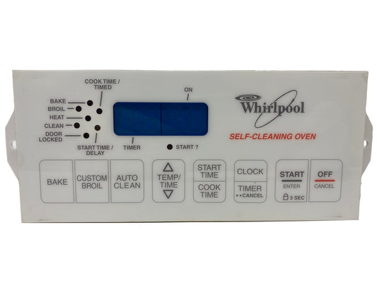 8273748  Whirlpool White Stove Control ⚡2 Year Warranty ⚡ Fast Shipping⚡