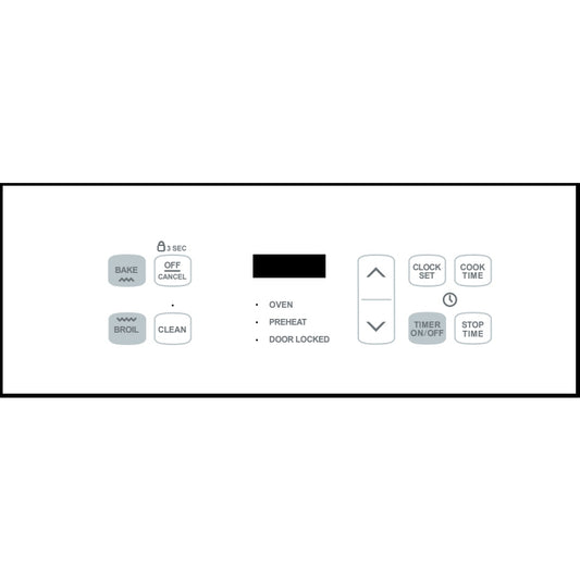 ⭐NEW! Stove Overlay Display Face Works With 318184400 Oven Control ⭐ Fast Shipping!