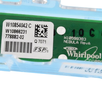 Genuine OEM Whirlpool Control Board W10859393🔥 2 Year Warranty 🔥 Fast Shipping 🔥