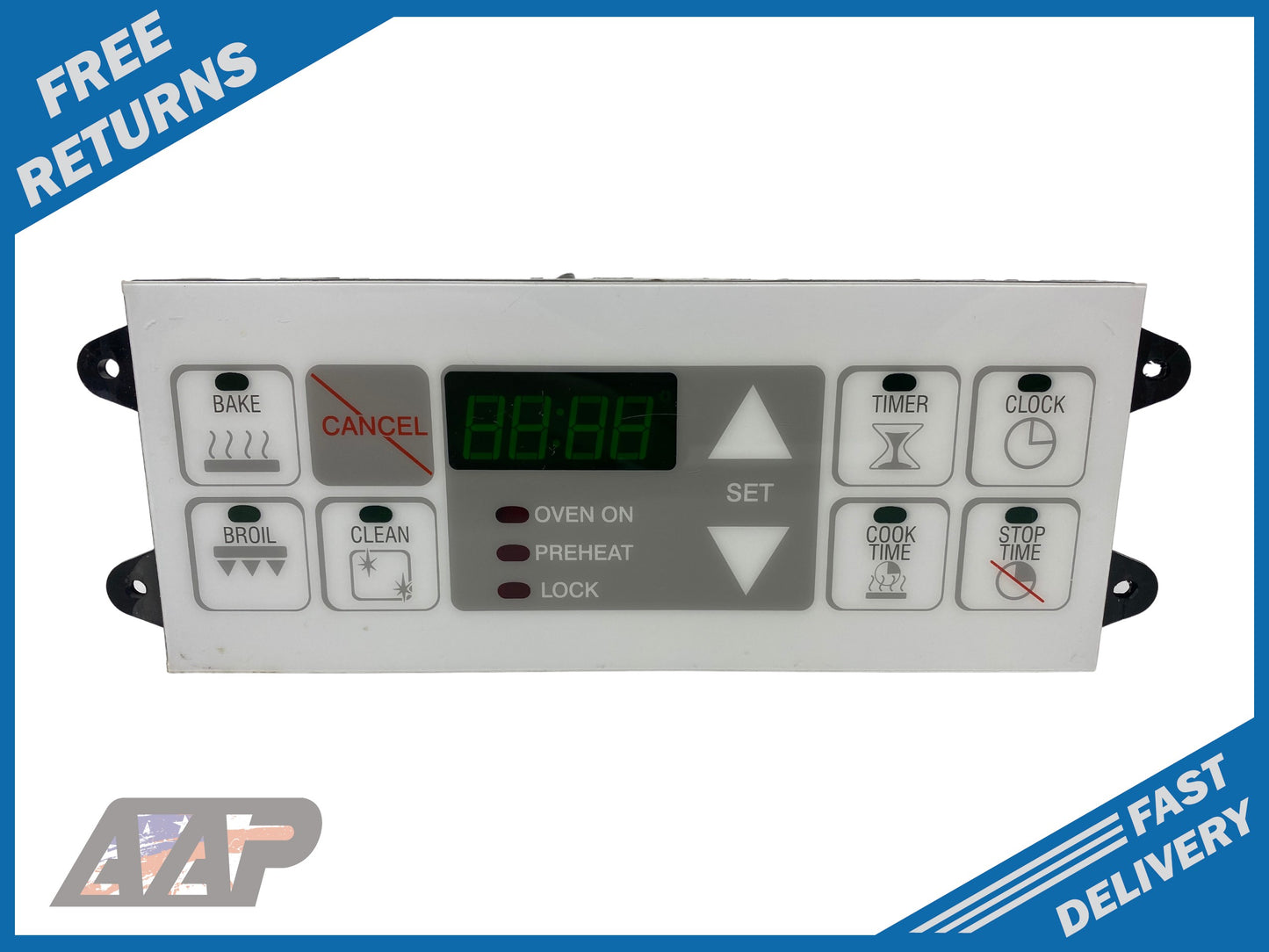 7601P645-60 AAP  White Stove Range Control⚡️2 Year Warranty⚡️Fast Shipping⚡️