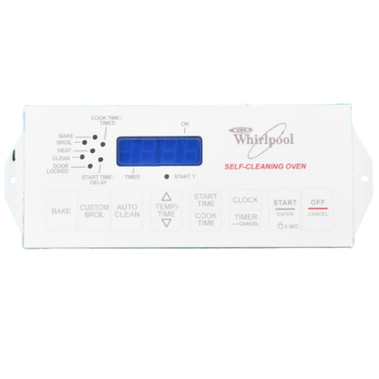 8522476 Whirlpool White Stove Control⚡2 Year Warranty ⚡ Fast Shipping⚡