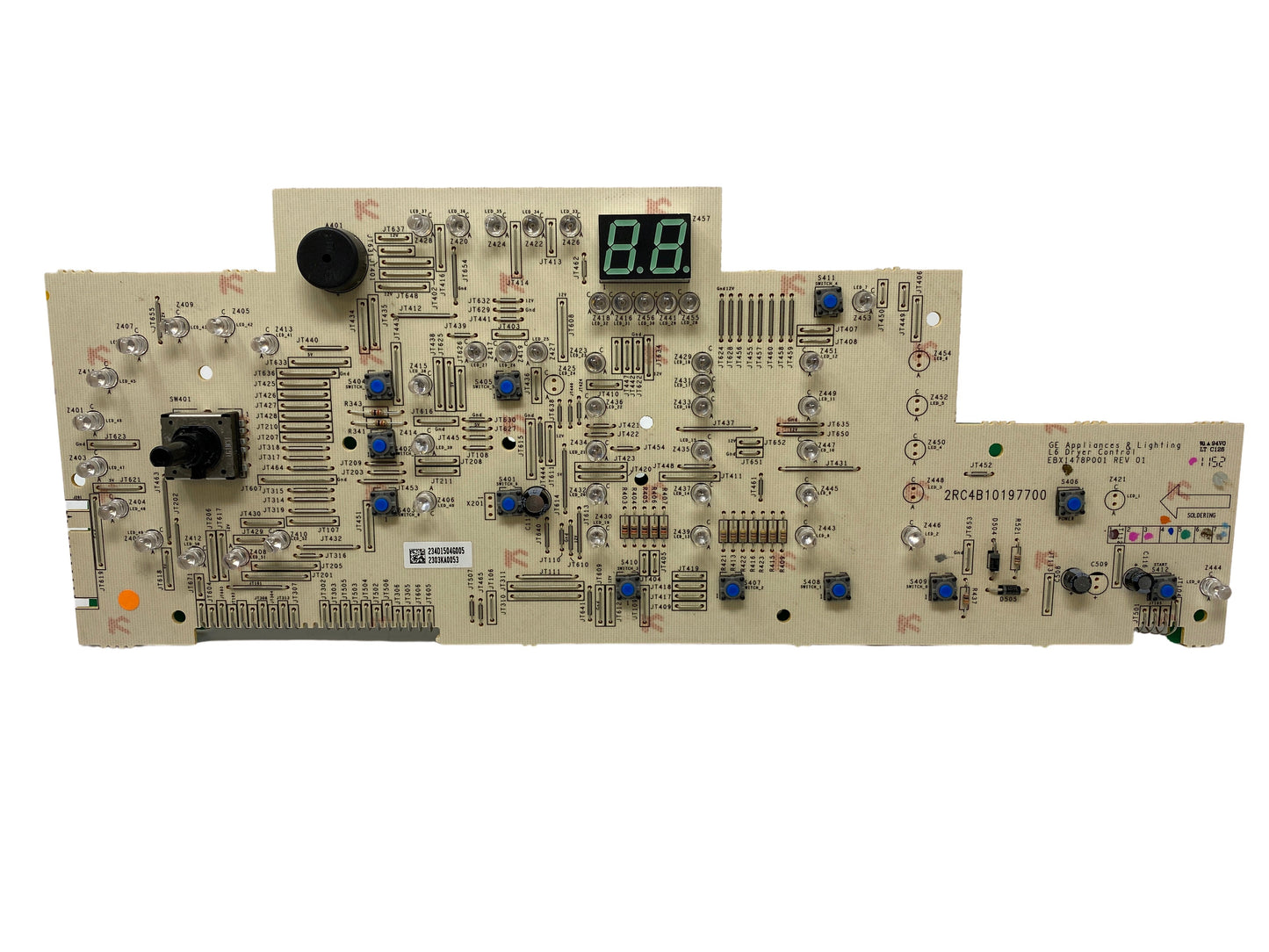 WE4M538 234D1504G005 GE Dryer Control Board⚡️2 Year Warranty⚡️Fast Shipping⚡️