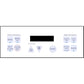 ⭐NEW! Stove Overlay Display Face Works With WB27X10187 164D3260P011 Oven Control ⭐ Fast Shipping!