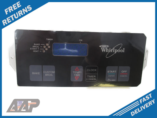 3196250 14WP45470Y Black Whirlpool ELECTRIC Stove Control ⚡2 Year Warranty ⚡ Fast Shipping⚡