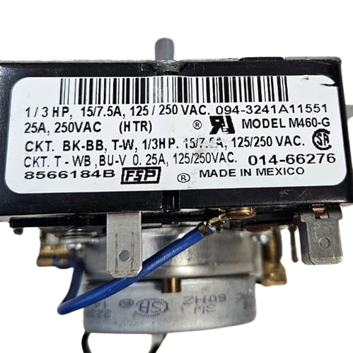 Genuine OEM Whirlpool Timer 8566184B 🔥 2 Year Warranty 🔥 Fast/Free Shipping 🔥