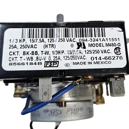 Genuine OEM Whirlpool Timer 8566184B 🔥 2 Year Warranty 🔥 Fast/Free Shipping 🔥