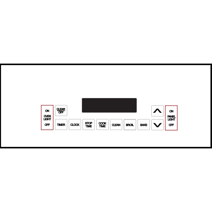 ⭐NEW! Stove Overlay Display Face Works With WB12K006 164D1954P002 Oven Control ⭐ Fast Shipping!