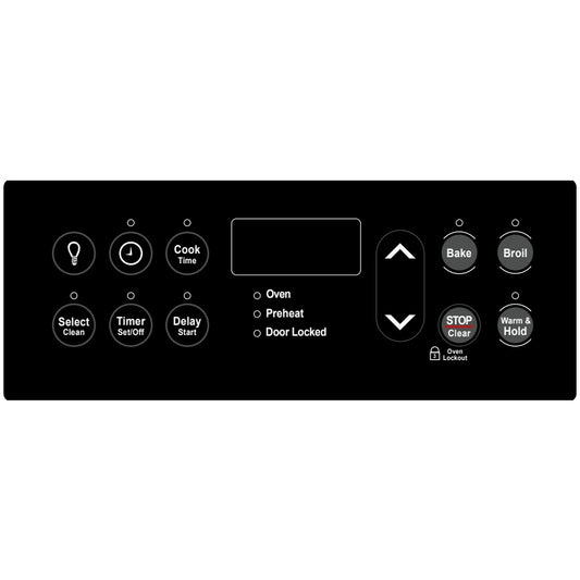 ⭐NEW! Stove Overlay Display Face Works With 316418310 Oven Control ⭐ Fast Shipping!