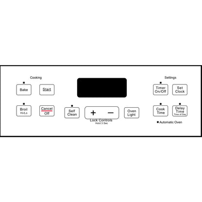 ⭐NEW! Stove Overlay Display Face Works With WB27X29092 164D8450G175 Oven Control ⭐ Fast Shipping!