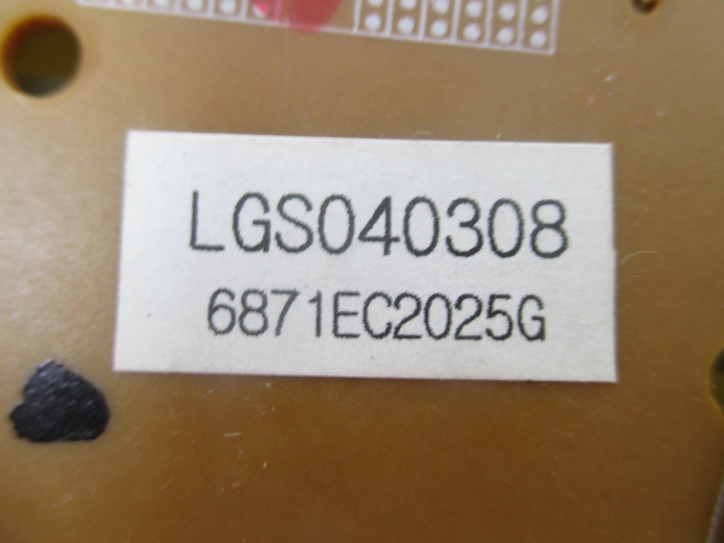 Genuine OEM LG Control Board 6871EC2025G🔥 2 Year Warranty 🔥 Fast Shipping 🔥