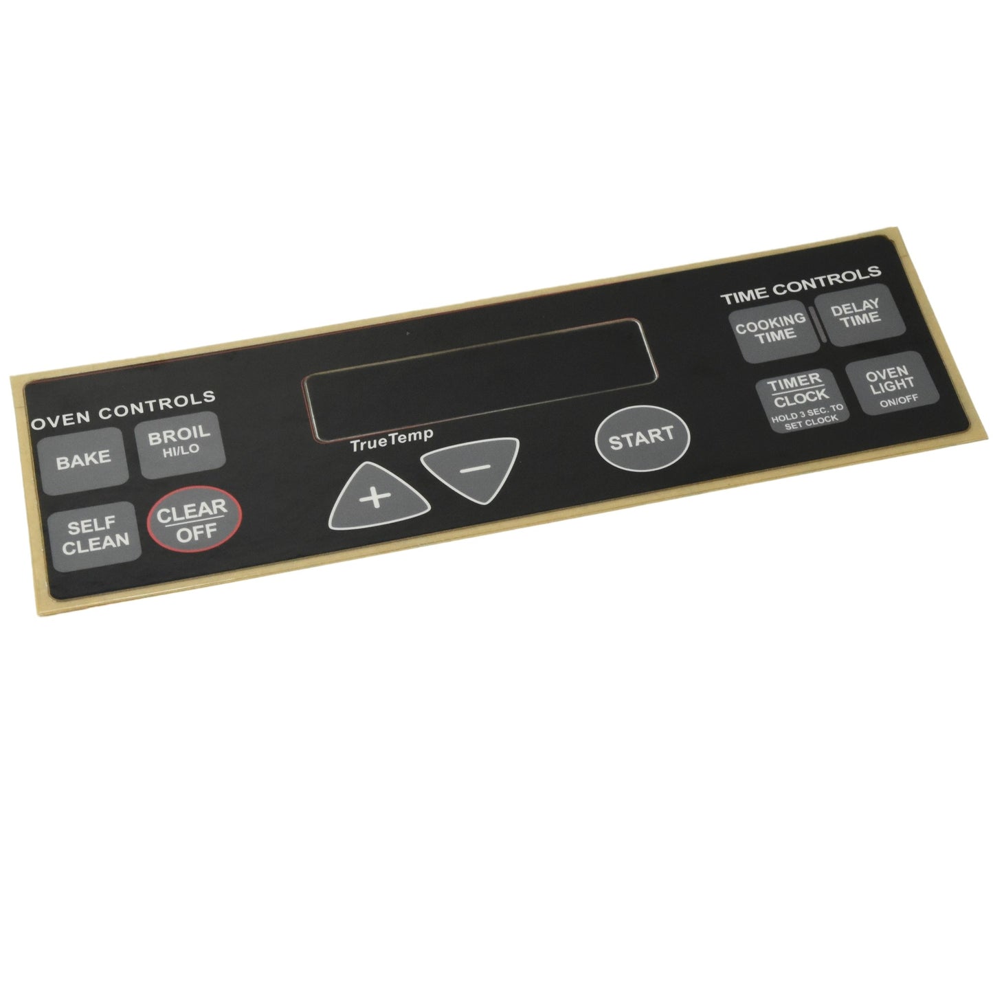 ⭐NEW! Stove Overlay Display Face Works With WB27X27482 164D6582G002 Oven Control ⭐ Fast Shipping!