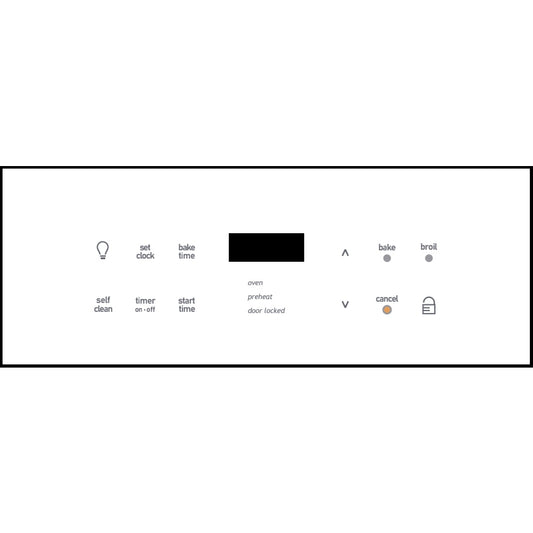 ⭐NEW! Stove Overlay Display Face Works With 316557201 Oven Control ⭐ Fast Shipping!