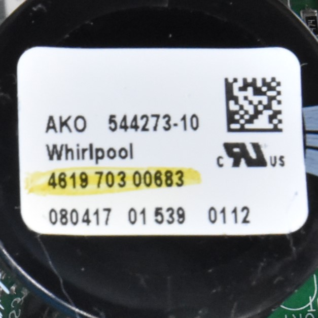 Genuine OEM Whirlpool Control Part 4619 703 00683 ⚡2 Year Warranty⚡Fast Shipping⚡