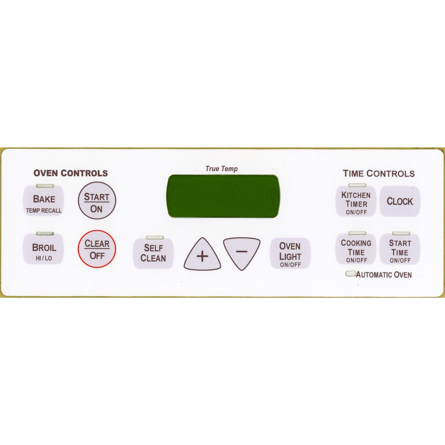 NEW! Overlay Display Face Works With 1086138 183D8192P002 WB27K10091 ⚡️2 Year Warranty⚡️Fast Shipping⚡️