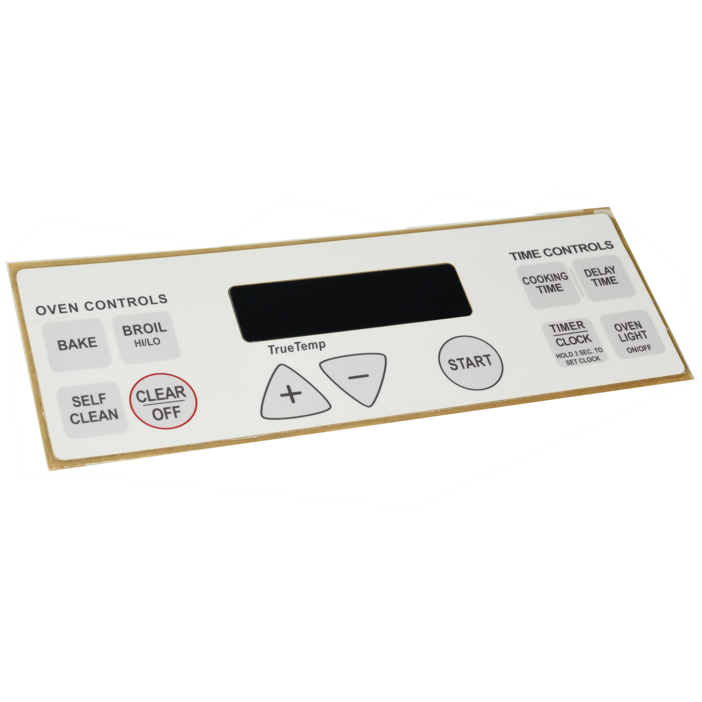 ⭐NEW! Stove Overlay Display Face Works With 164D5063P001 WB27T10473 Oven Control ⭐ Fast Shipping!