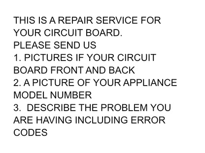 Genuine OEM Repair Service Control Part Repair Service ⚡️2 Year Warranty⚡️Fast Shipping⚡️