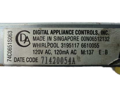 3195117 Whirlpool Bisque Stove Range Control Board ⚡️2 Year Warranty⚡️Fast Shipping⚡️