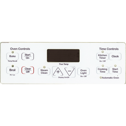 ⭐NEW! Stove Overlay Display Face Works With WB27T11278 164D8450G019 Oven Control ⭐ Fast Shipping!