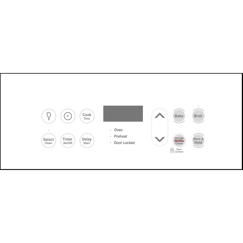 NEW! Stove Overlay Display Face Works With 316452311 316557211 1564995 Oven Control ⚡️2 Year Warranty⚡️Fast Shipping⚡️