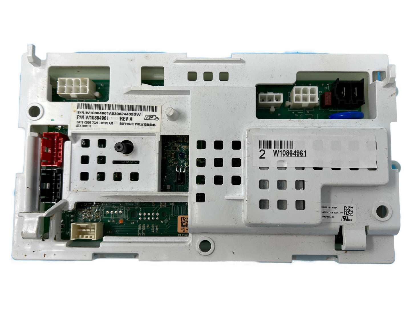 W10864961 Washer Control Board ⚡️2 Year Warranty⚡️Fast Shipping⚡️