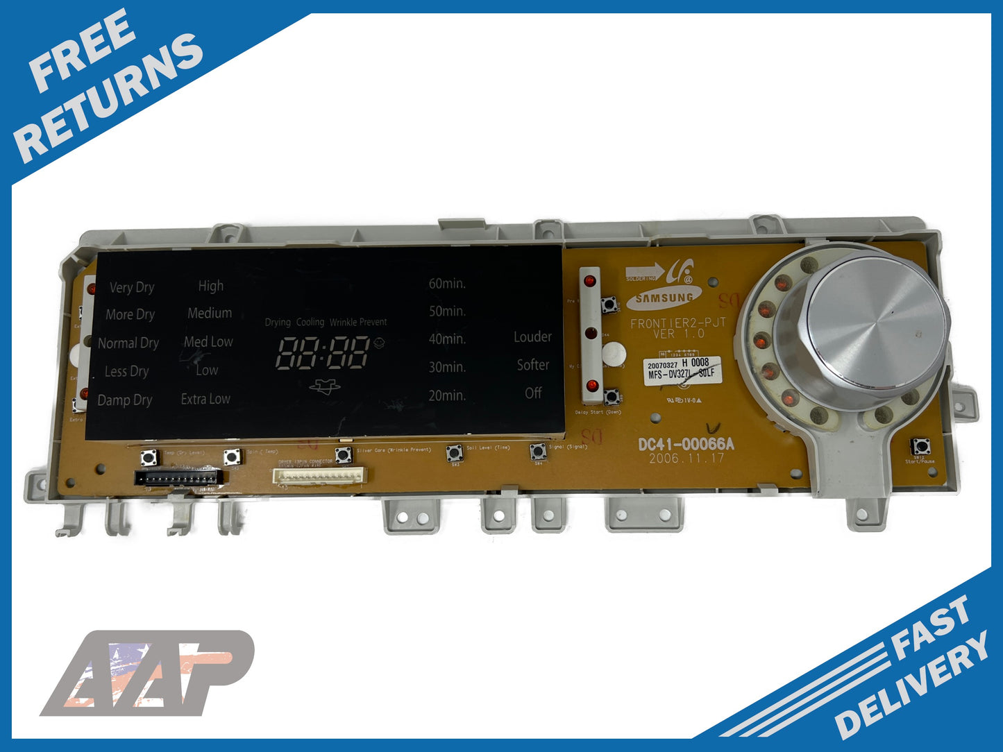 MFS-DV327L-S0 Samsung Dryer Control Board *1 Year Guaranty* FAST SHIP