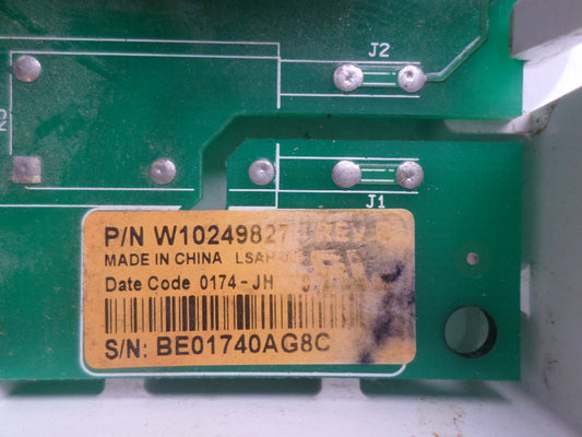 REBUILT Genuine OEM Whirlpool Kenmore Maytag Control Board W10249827 🔥 5 Year Warranty 🔥 Fast Shipping 🔥