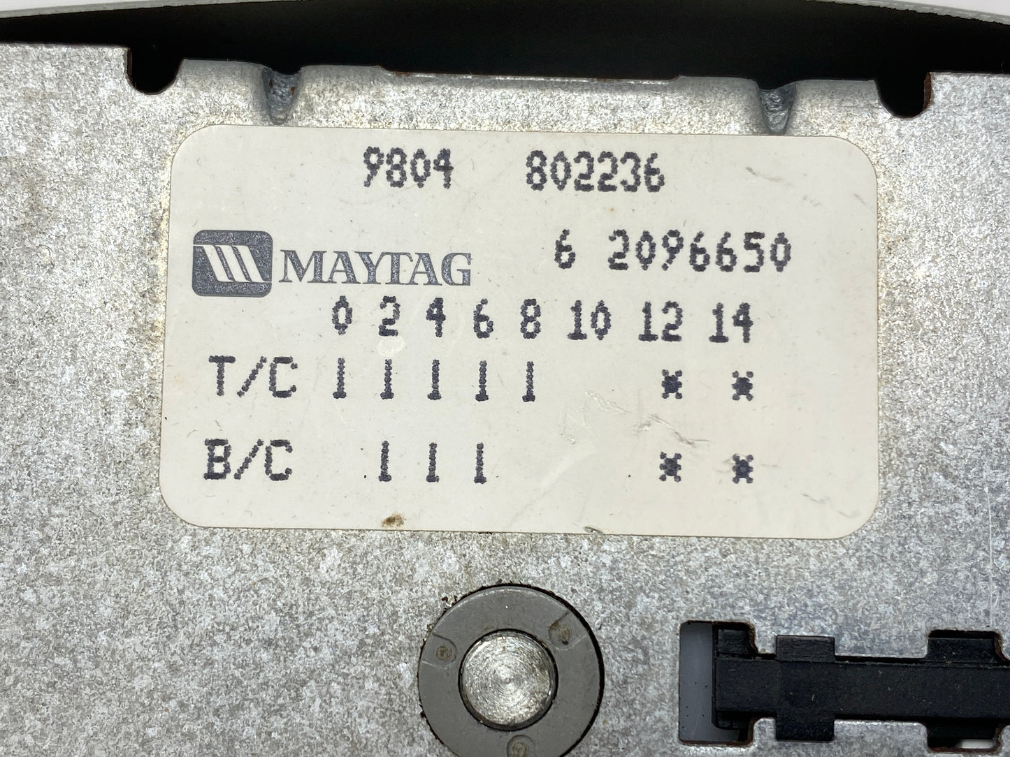 Genuine OEM Maytag Timer 22002183 2096650 800516 🔥 2 Year Warranty 🔥 Fast/Free Shipping 🔥