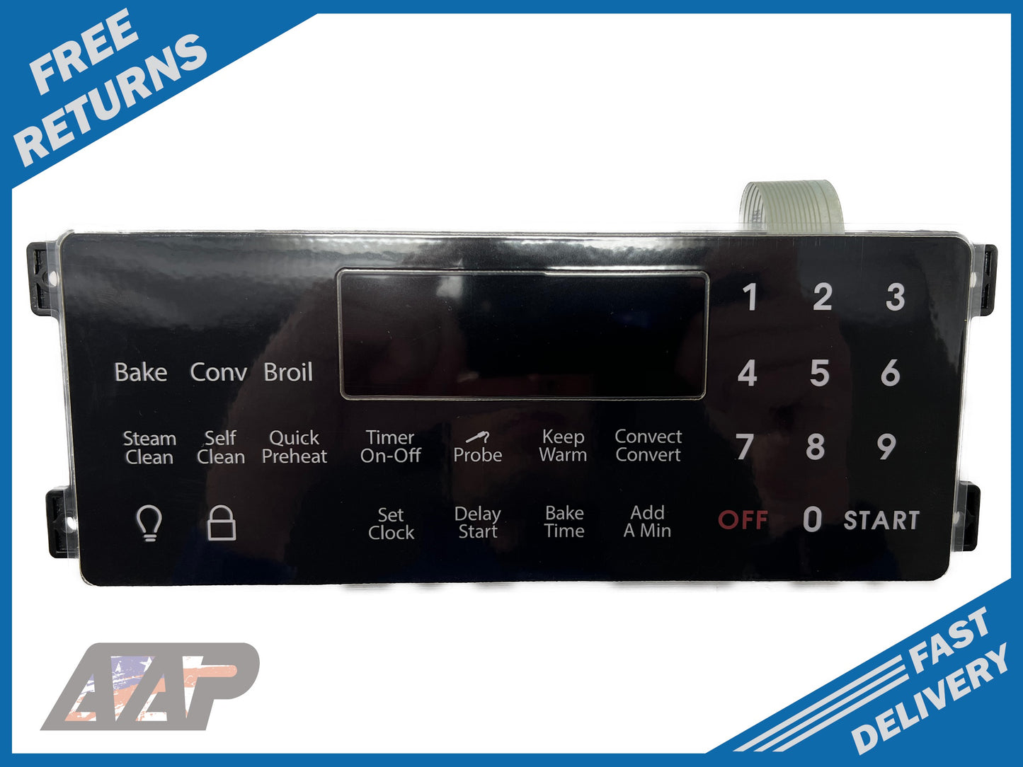 A01519163 AAP REFURBISHED Black Stove Range Control Board *LIFETIME Guarantee*