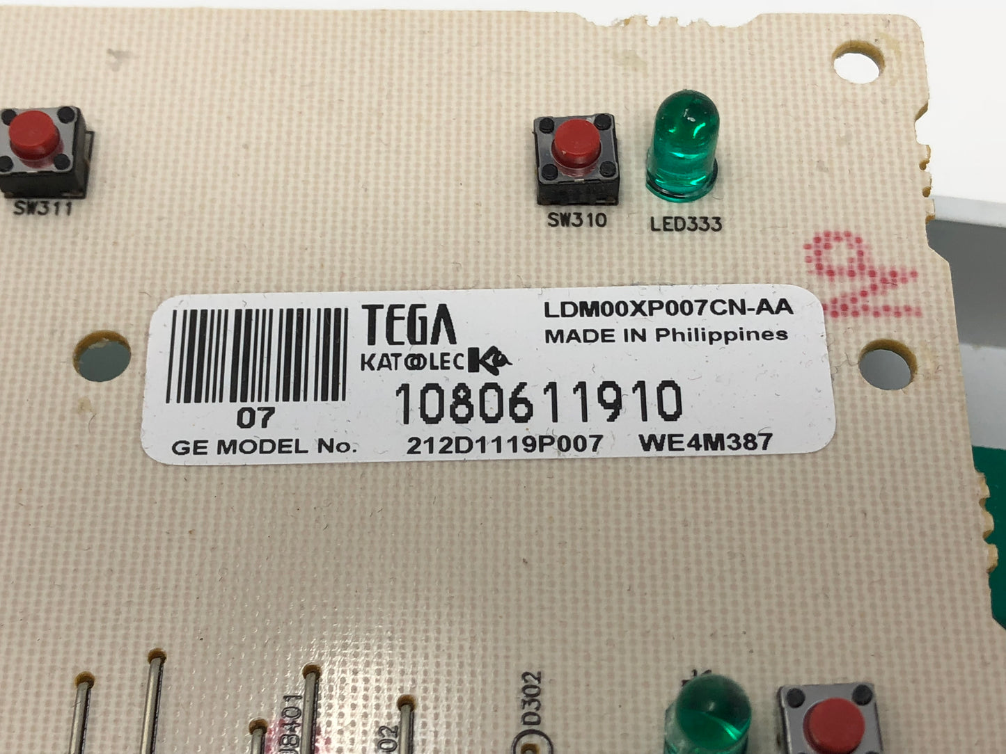 212D119P007 GE Dryer Control Board *1 Year Guarantee* Same Day Ship